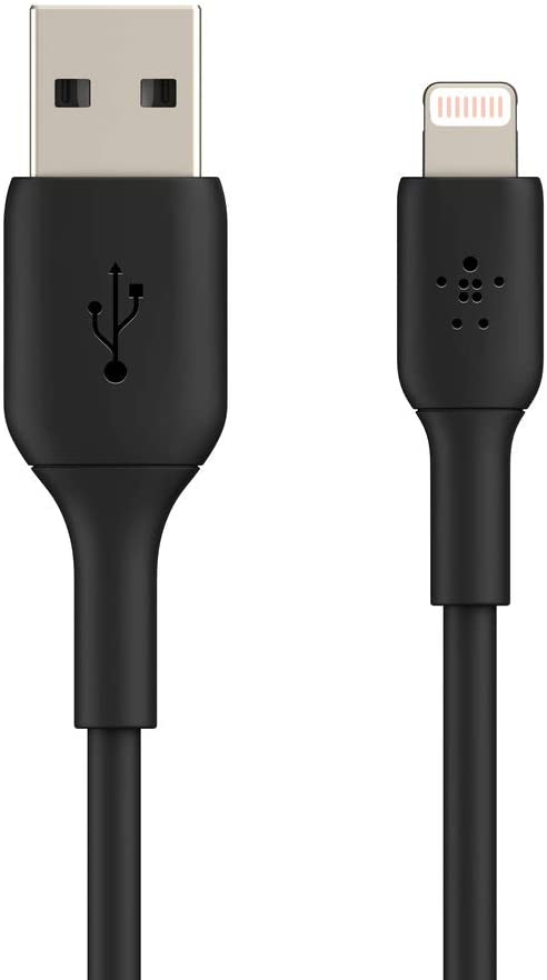 Belkin Boost Charge Lightning To USB A Cable 2M Black CAA001bt2MBK