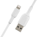 Belkin Boost Charge 2M Lightning To USB-A Cable White CAA001bt2MWH