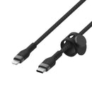 Belkin Pro-Flex 15W USB-C Braided Silicone With Lightning 1m Black CAA011BT1MBK