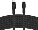 Belkin Pro Flex 15W USB-C Braided Silicone With Lightning 3M Black CAA011BT3MBK