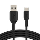 Belkin PVC USB C To USB A Cable 1M Black CAB001bt1MBK