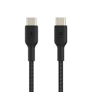 Belkin Premium Braided 2.0 C C Cable 1M Black CAB004bt1MBK