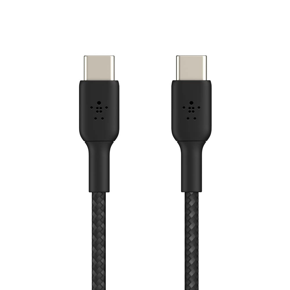 Belkin Premium Braided 2.0 C C Cable 1M Black CAB004bt1MBK | Electronic Accessories Belkin Premium Braided 2.0 C C Cable 1M Black CAB004bt1MBK | Electronic Accessories
