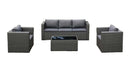 Rattan Sofa 4 Pieces Set CE70428-4
