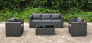 Rattan Sofa 4 Pieces Set CE70428-4