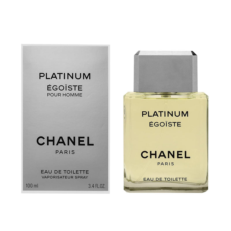 Chanel Egoiste Platinum Eau De Toilette Spray For Men 100ml