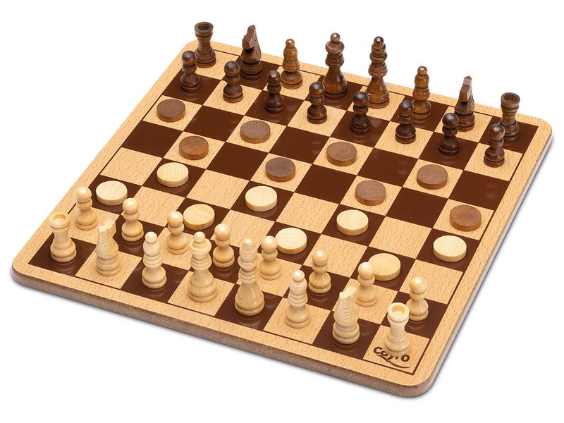 Chess And Draughts metal Box