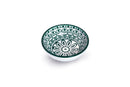 Che Brucia Round Dish Green Arabisc