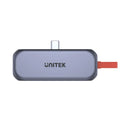 Unitek uHUB Q4 Lite 4-in-1 USB-C Hub for iPad Pro and Air with HDMI and 100W Power Delivery  D1070A