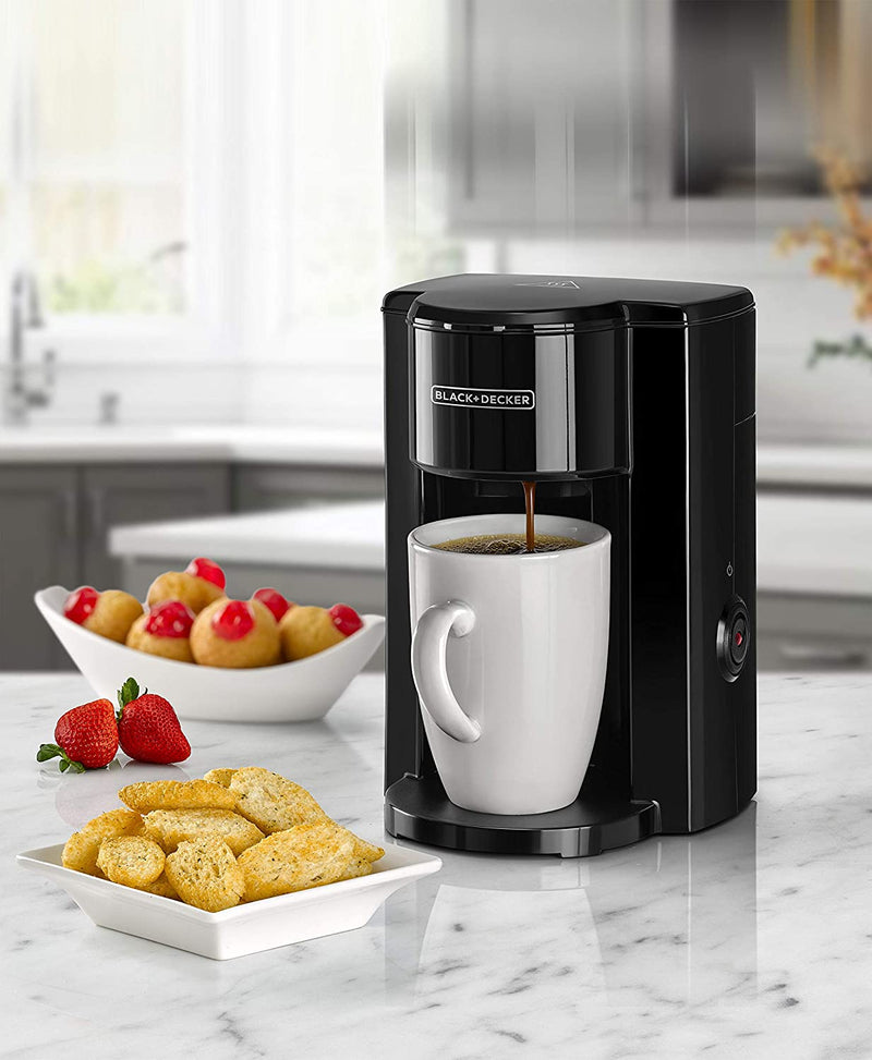 Black & Decker 1 Cup Coffee Maker With Ceramic Cup DCM25N-B5
