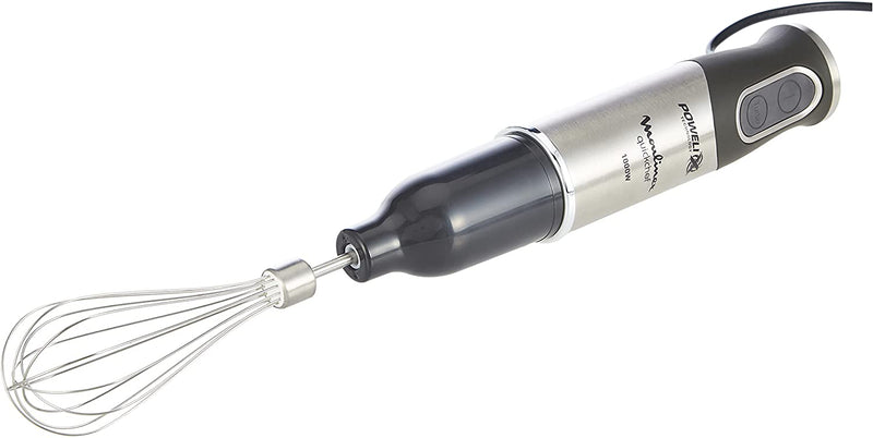 Moulinex Hand Blender + Chopper Bowl 1000W 800Ml Beaker And 500ml Slicer DD65J827