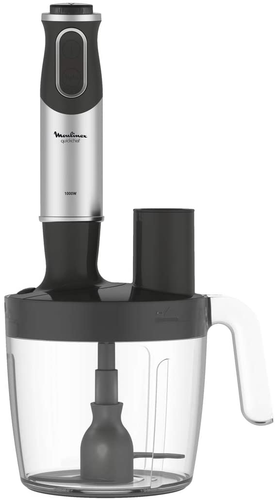 Moulinex Hand Blender + Chopper Bowl 1000W 800Ml Beaker And 500ml Slicer DD65J827 | Kitchen Appliances Moulinex Hand Blender + Chopper Bowl 1000W 800Ml Beaker And 500ml Slicer DD65J827 | Kitchen Appliances