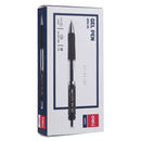 Deli Retractable Gel Pen 0.5mm Black DL-WQ10420