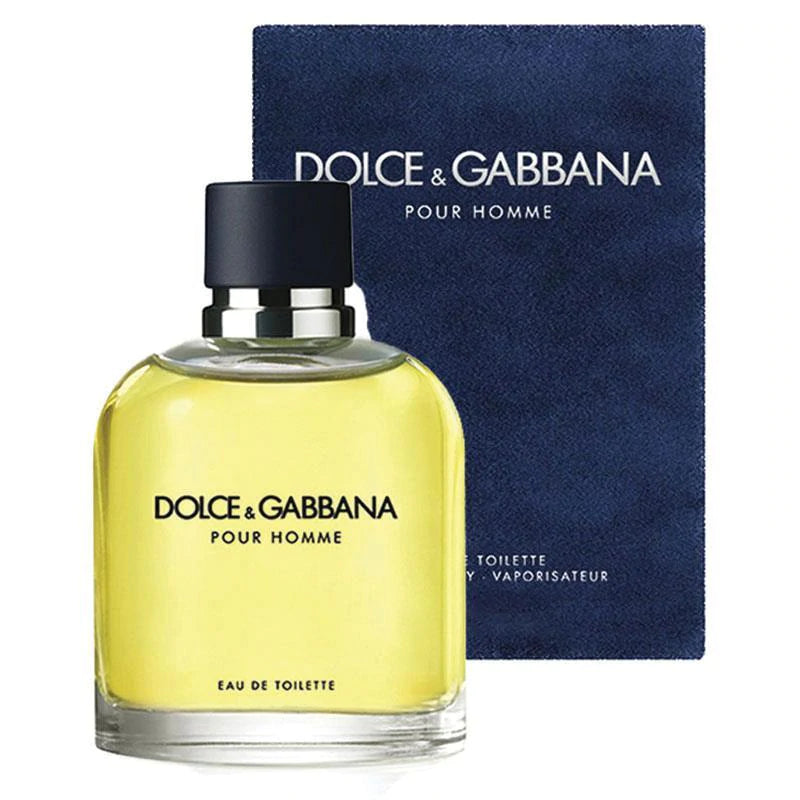 Dolce & Gabbana Pour Homme Eau De Toilette for Men 125ml