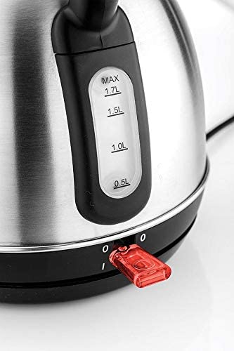 Black & Decker Stainless Steel Cordless Dome Kettle 1.7 Liter DK40-B5