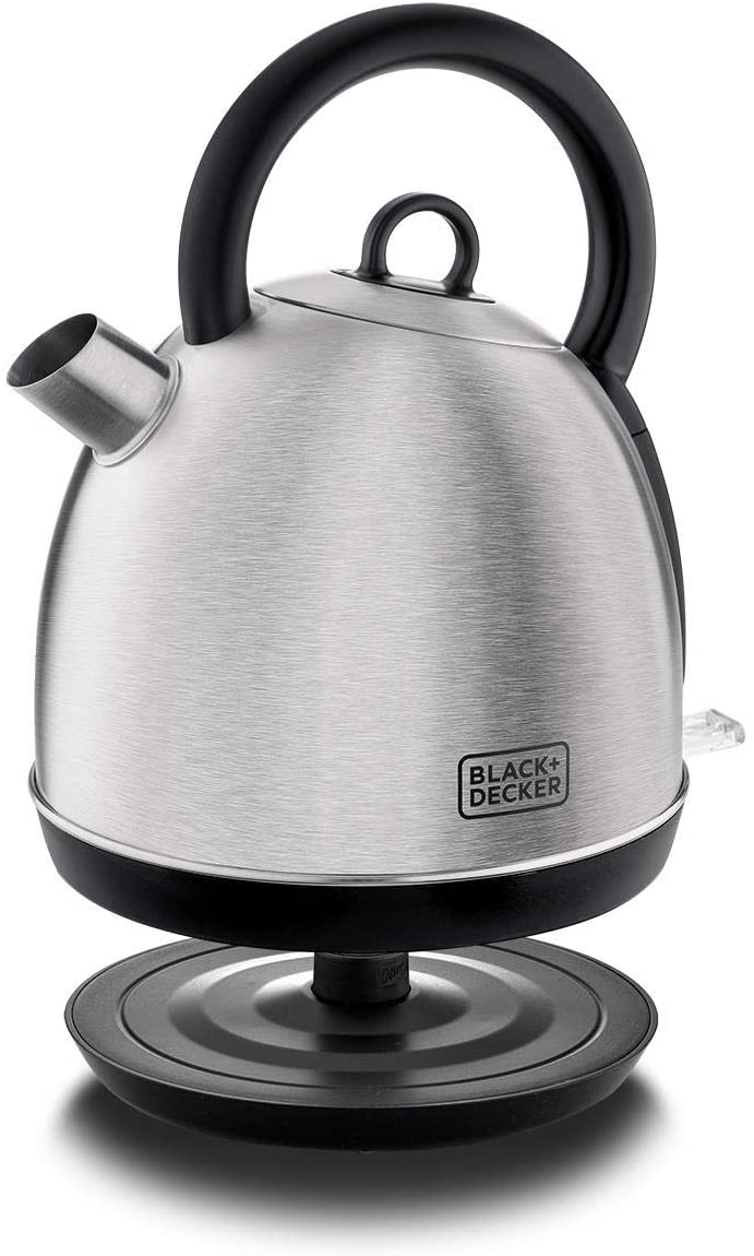 Black & Decker Stainless Steel Cordless Dome Kettle 1.7 Liter DK40-B5