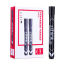 Deli Permanent Marker Bullet Black DL-WU10020