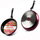 Domo Deep Frypan Bordeaux