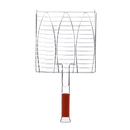 Double Fish Grid 13x30cm WH DR-A420209