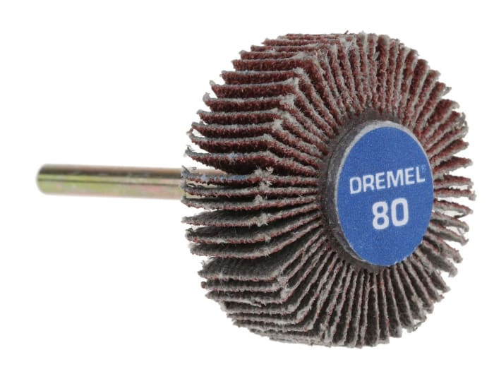 Dremel Aluminium Oxide Flap Wheel 28.6 x 9.5mm 80 Grit DR2615050232