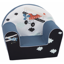 Delsit Arm Chair - Plane Midnight