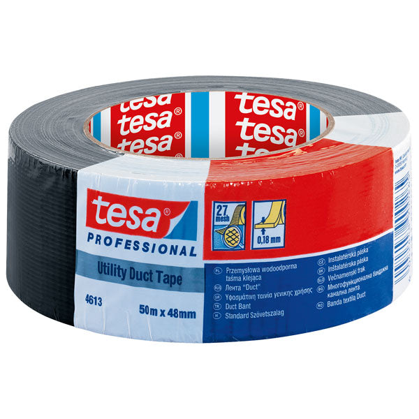 Tesa Duct Tape Standard Black 50mm
