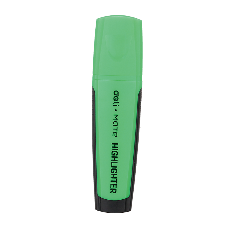 Deli Highlighter Chisel Green DL-WU35050
