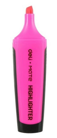 Deli Highlighter Chisel Pink DL-WU35040