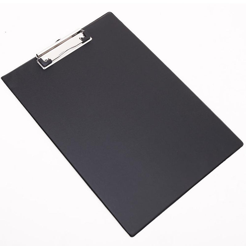Deli PP Coated Low-profile Clip Board A4 Black DL-W38153B
