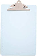 Deli PS Metal Clip Board A4 Translucent Blue DL-W9252
