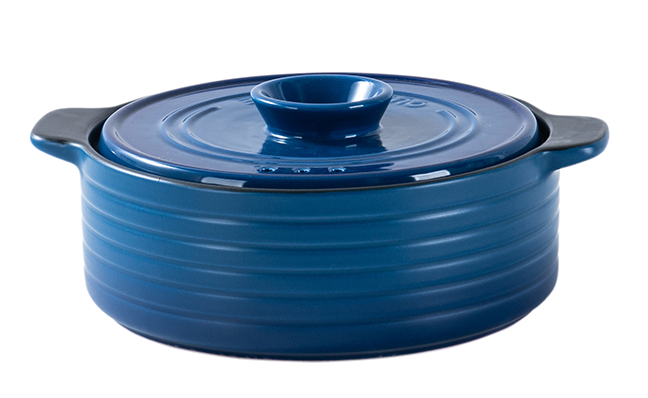 Direct Fire 2 L Ceramic Casserole Blue