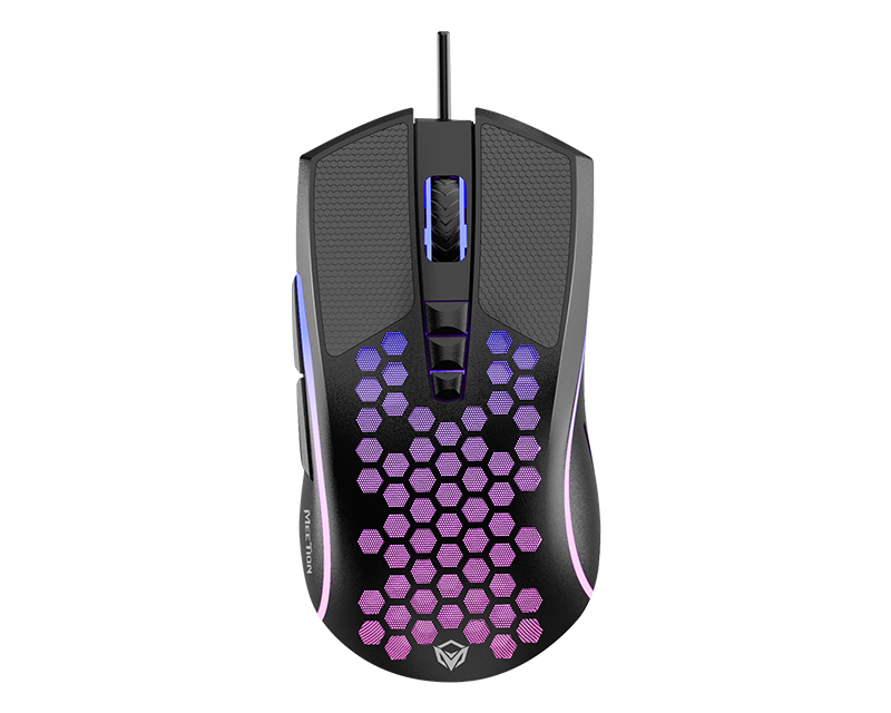 Meetion Lightweight Honeycomb Gaming Mouse MT-GM015 | Games Meetion Lightweight Honeycomb Gaming Mouse MT-GM015 | Games