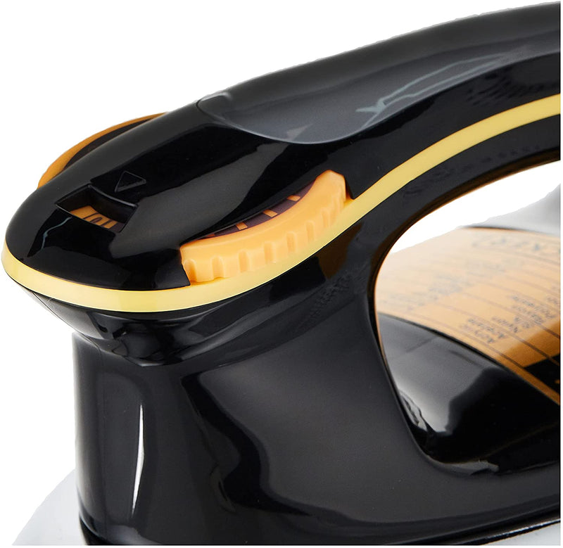 Black & Decker Heavy Weight Dry Iron 1200W Black and Gold F550-B5