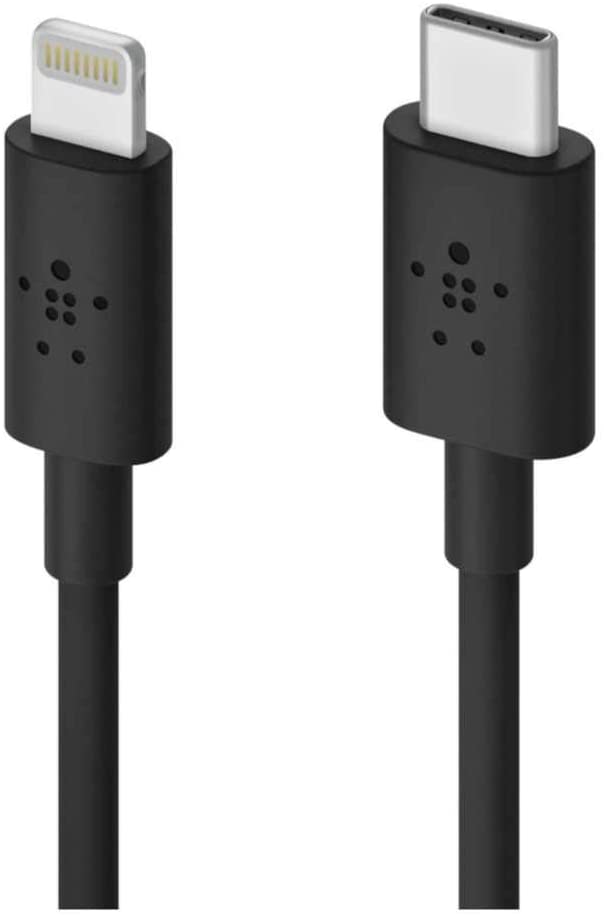 Belkin Boost Charge USB C To Lightning Cable 1M Black F8J239ds03-BLK