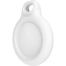 Belkin Secure Holder With Key Ring For Apple AirTag White F8W973btWHT
