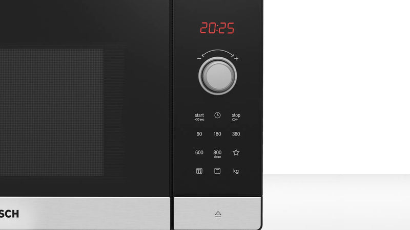 Bosch Serie 2 Freestanding Microwave 49x29cm Stainless Steel FEL053MS1M