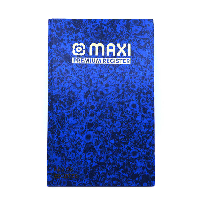Maxi Register Book F/S 2 Quire