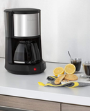 Moulinex Coffee Maker 1000W 1.25 Liters Black Stainless Steel FG370827