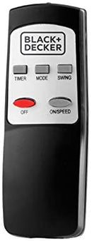 Black & Decker Pedestal Stand Fan With Remote 16 Inch FS1620R-B5