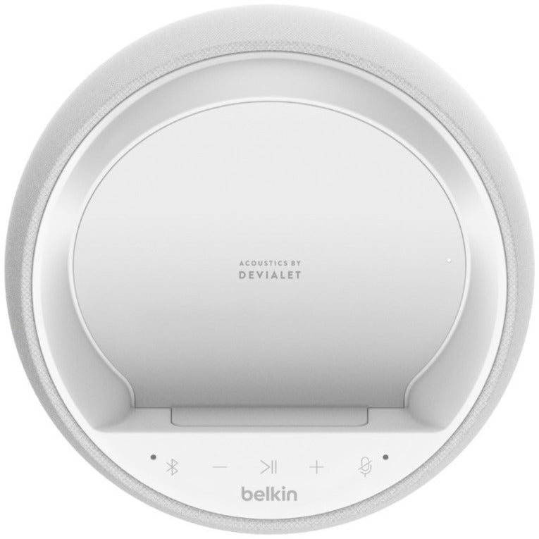 Belkin Sound Form Elite HiFi Smart Speaker + Wireless Charger White G1S0001my-WHT