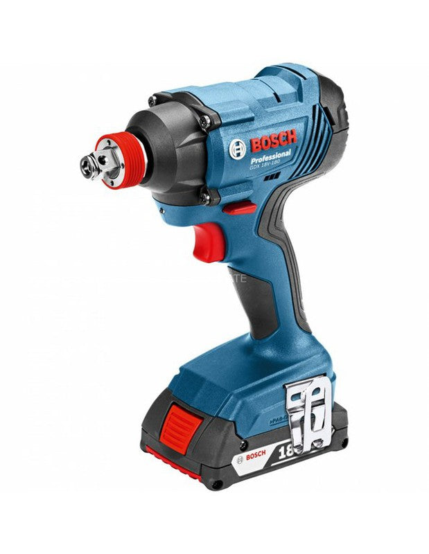 Bosch Cordless Impact Wrench Drill-GDX-18V-180 Professional With 2 Batteries & 1 Charger