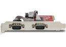 Unitek 2 Port Serial PCI-E card Y-7504