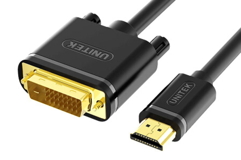 Unitek HDMI Male to DVI24+1 Male 1.5M