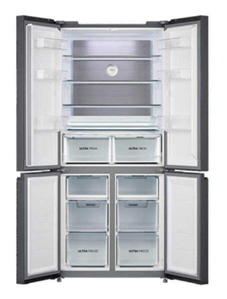 Toshiba Multi Door Dual Inverter Refrigerator Grey GR-RF610WE-PMU