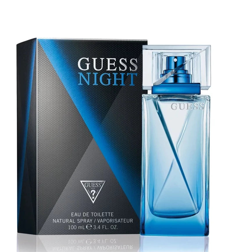 Guess Night Eau De Toilette for Men 100ml | Men's Perfume Guess Night Eau De Toilette for Men 100ml | Men's Perfume