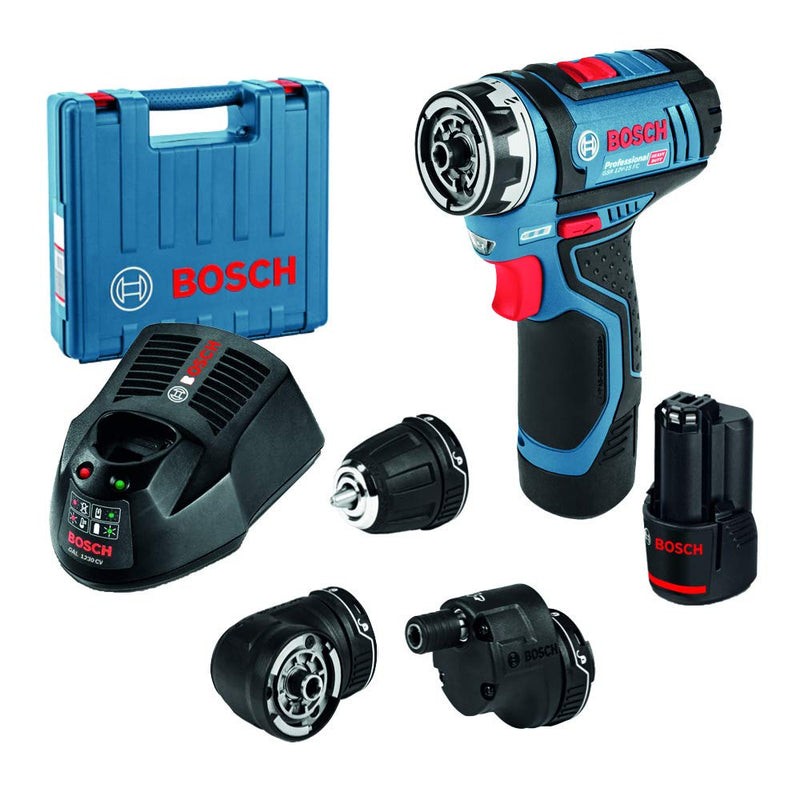 Bosch Cordless Drill/Driver GSR 12V-15 FC Professional 06019F60K0