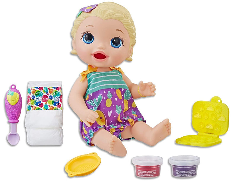 Baby Alive Snackin Lily Blonde Hair
