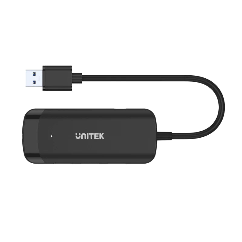 Unitek USB3.0 3-Port Hub + Gigabit Ethernet Adapter, Black Color With Power Port (Micro USB) H1111A | Computer Accessories Unitek USB3.0 3-Port Hub + Gigabit Ethernet Adapter, Black Color With Power Port (Micro USB) H1111A | Computer Accessories