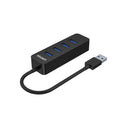 Unitek uHUB Q4 4 Ports USB 3.0 Hub with USB-C Power Port H1117A