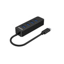 Unitek USB 3.0 Type-C to USB 4 Port HUB withType-C Charging Port H1117B
